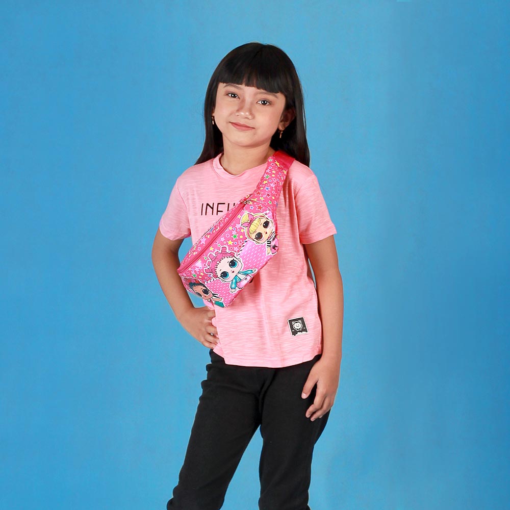 Tas Waist Bag Anak Perempuan LOL KS 271